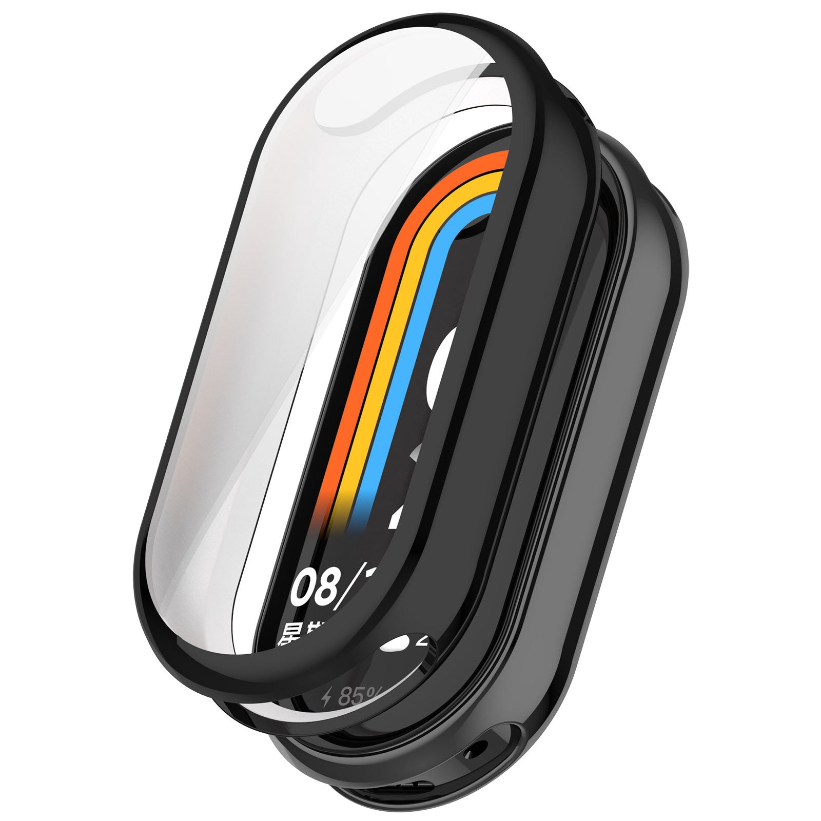 Coque TPU Xiaomi Smart Band 10 (noir)
