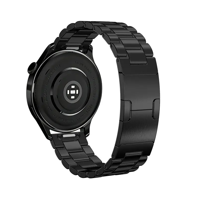 Bracelet acier 'One Push' Amazfit Active Max (noir)