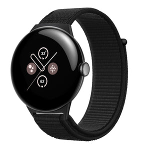 Bracelet nylon Google Pixel Watch 4 - 45mm (noir)