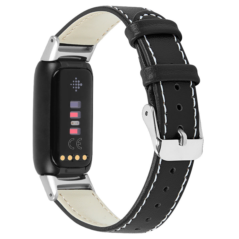 Fitbit Luxe Modern Leather Strap (Black)