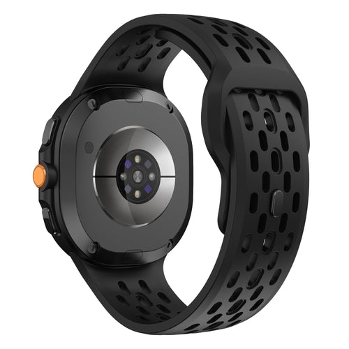 Bracelet silicone Air Samsung Galaxy Watch 8 - 44mm (noir)