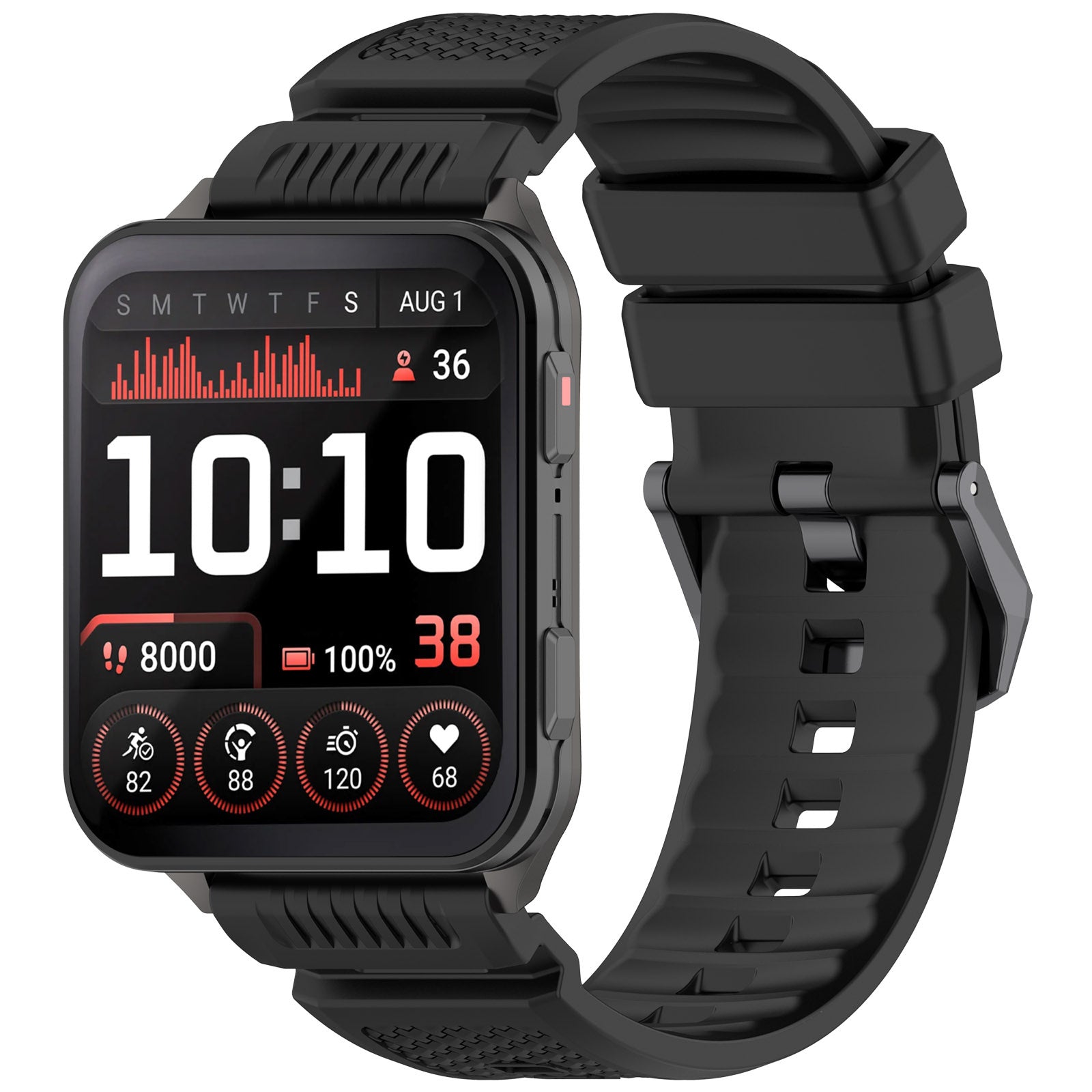 Bracelet silicone Garmin Venu X1 (noir)