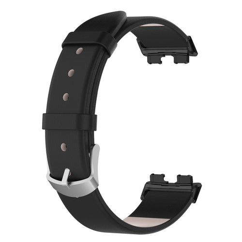 Bracelet cuir Huawei Band 10 (noir)