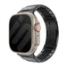 Bracelet acier hybride Apple Watch Ultra (noir)