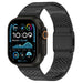 Apple Watch Ultra Refined Steel Hybrid Strap (Black/Carbon)
