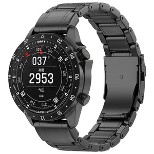 Garmin Fenix 7x Premium Titanium Strap (Black)