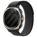 Bracelet nylon trail Samsung Galaxy Watch Ultra 2 (noir/gris)