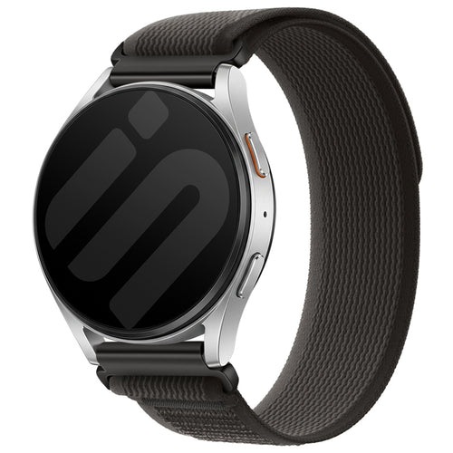 Bracelet nylon trail Garmin Venu 2 (noir/gris)