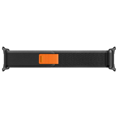 Bracelet nylon trail Samsung Galaxy Watch Ultra 2 (noir/gris)