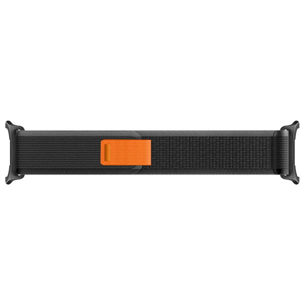 Bracelet nylon trail Samsung Galaxy Watch Ultra 2 (noir/gris)