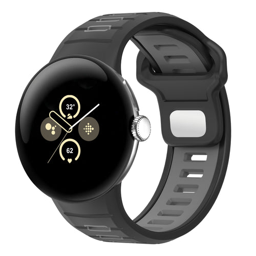 Bracelet sport Outdoor Google Pixel Watch 4 - 45mm (noir/gris)