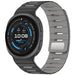 Bracelet silicone magnétique Samsung Galaxy Watch 9 - 40mm (noir/gris)