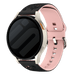 Bracelet silicone 'Fleur' Amazfit GTS 4 (noir/rose clair)