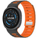 Bracelet silicone magnétique Samsung Galaxy Watch 8 - 40mm (noir/orange)