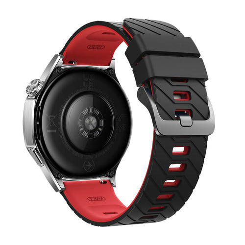 Bracelet sport tissé Samsung Galaxy Watch 3 - 45mm (noir/rouge)