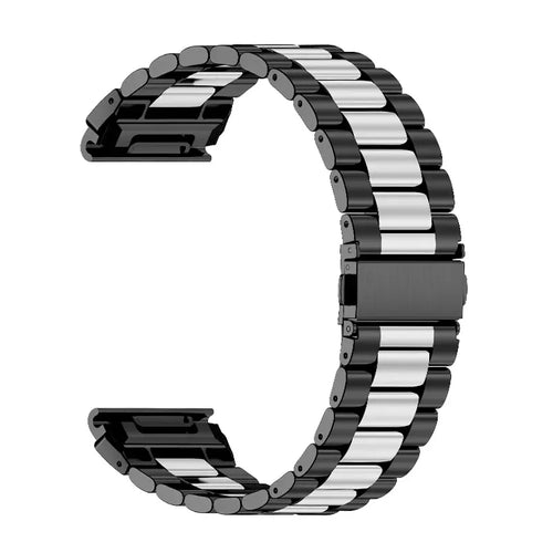 Garmin Fenix 7 Premium Steel Strap (Black/Silver)