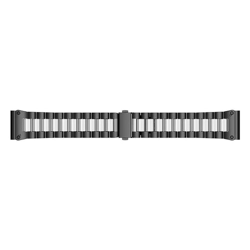 Garmin Fenix 5x/6x Premium Steel Strap (Black/Silver)