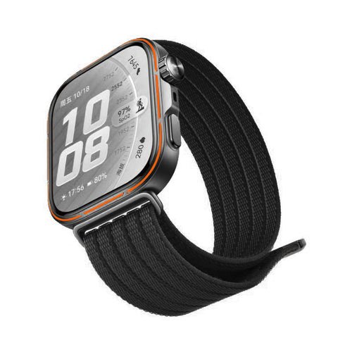 Huawei Watch Fit 4 Ultra Thin Nylon Strap (Black)
