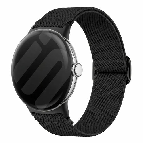 Bracelet élastique Google Pixel Watch 4 - 41mm (noir)