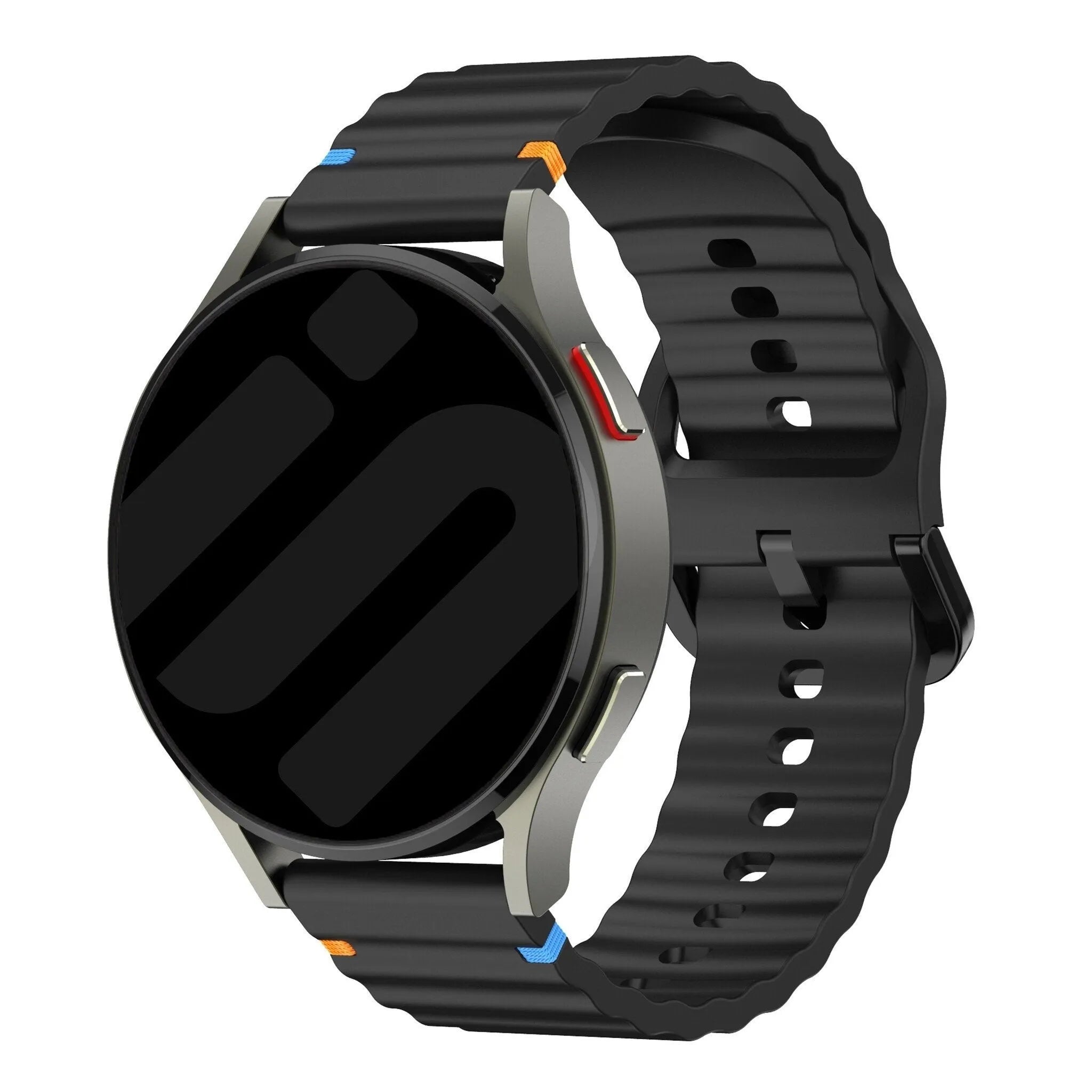 Bracelet silicone Wave Coros Apex 2 (noir)