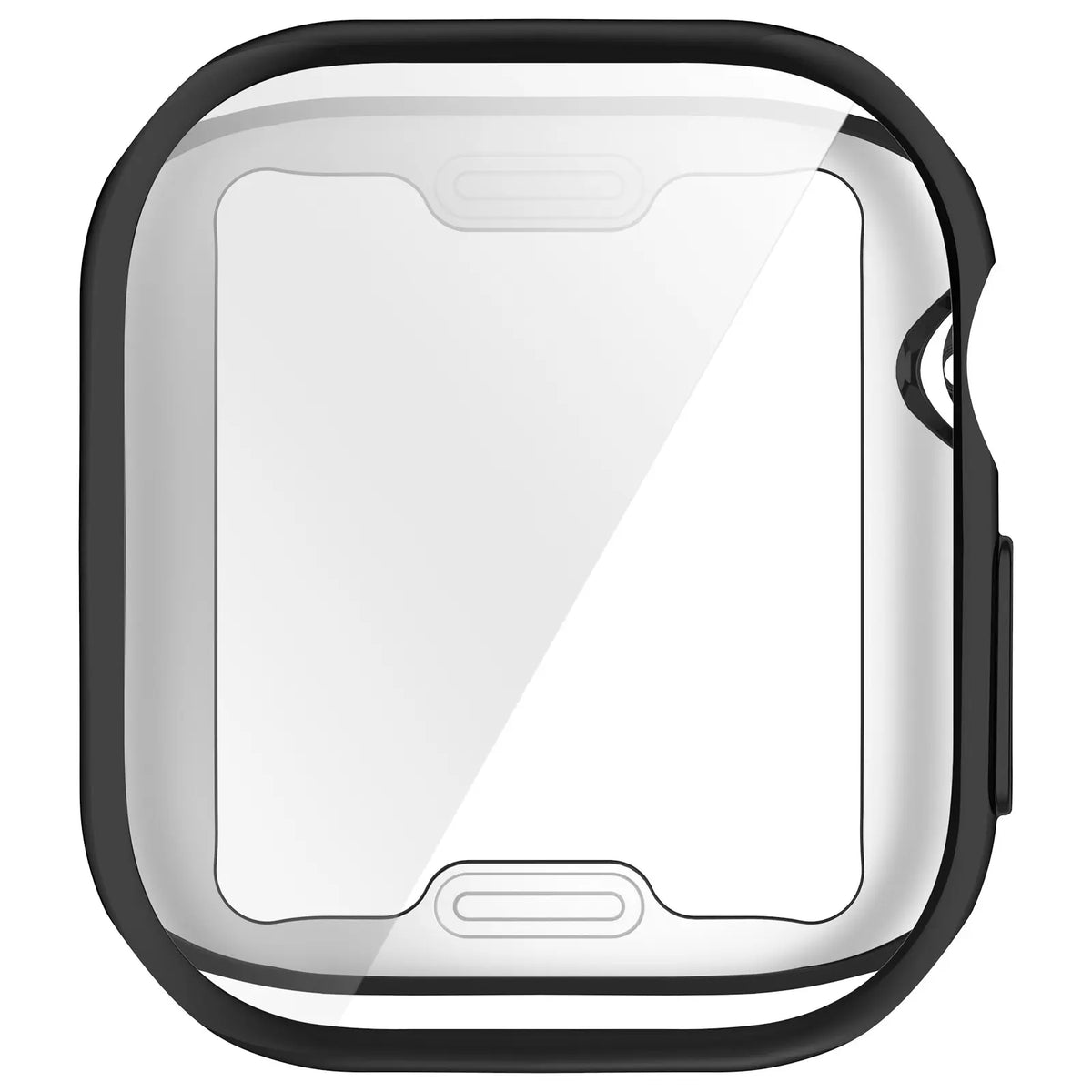 Coque TPU intégrale Apple Watch 12 - 42mm (noir)