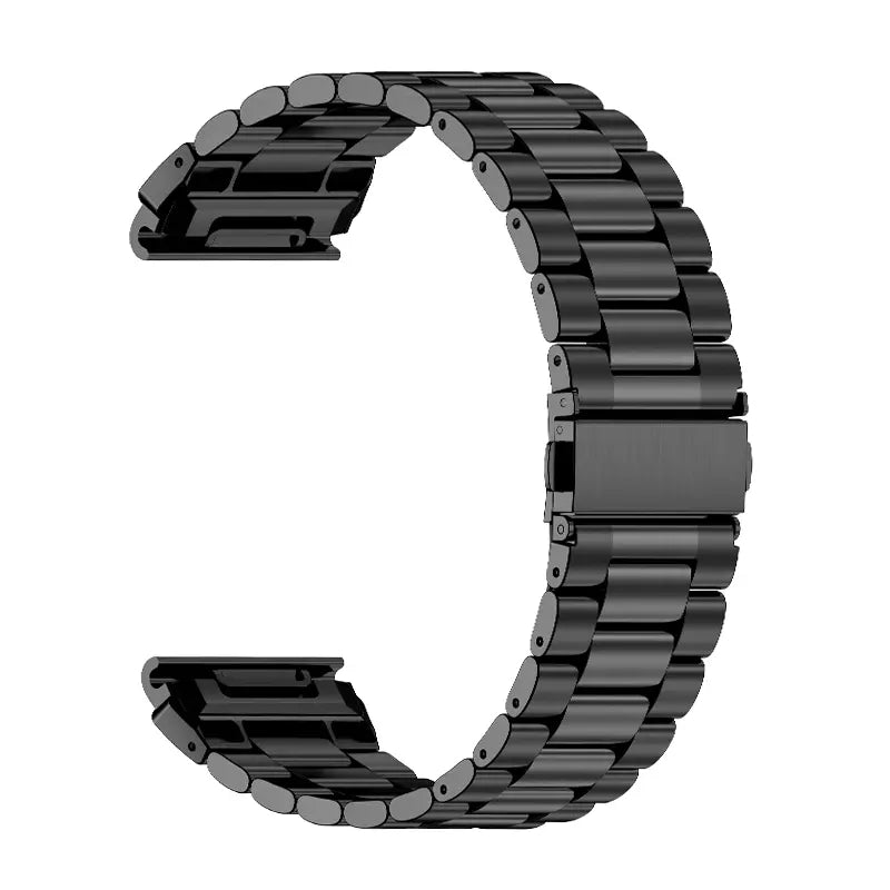 Garmin Fenix 5s/6s Premium Steel Strap (Black)