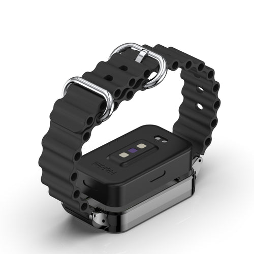 Bracelet silicone Ocean Xiaomi Smart Band 9 Active (noir)