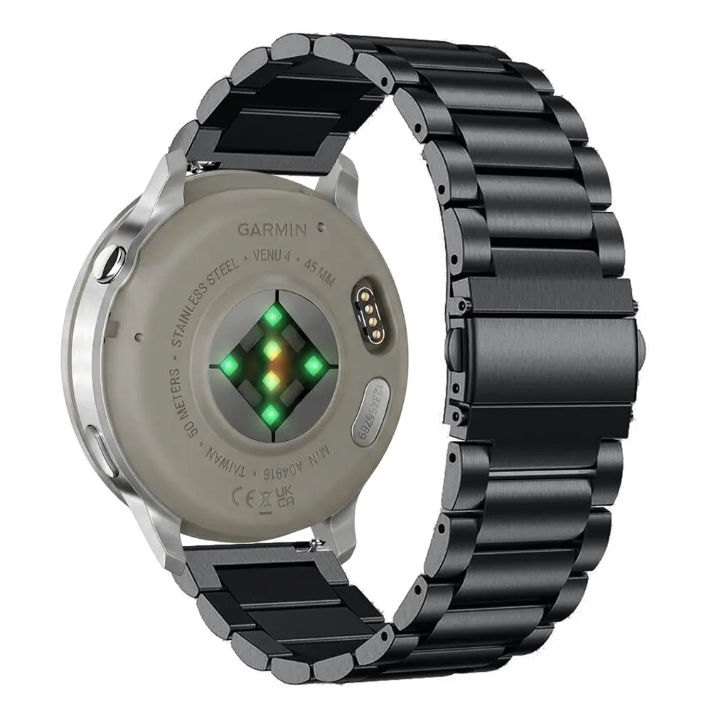 Bracelet acier Garmin Forerunner 170 (noir)