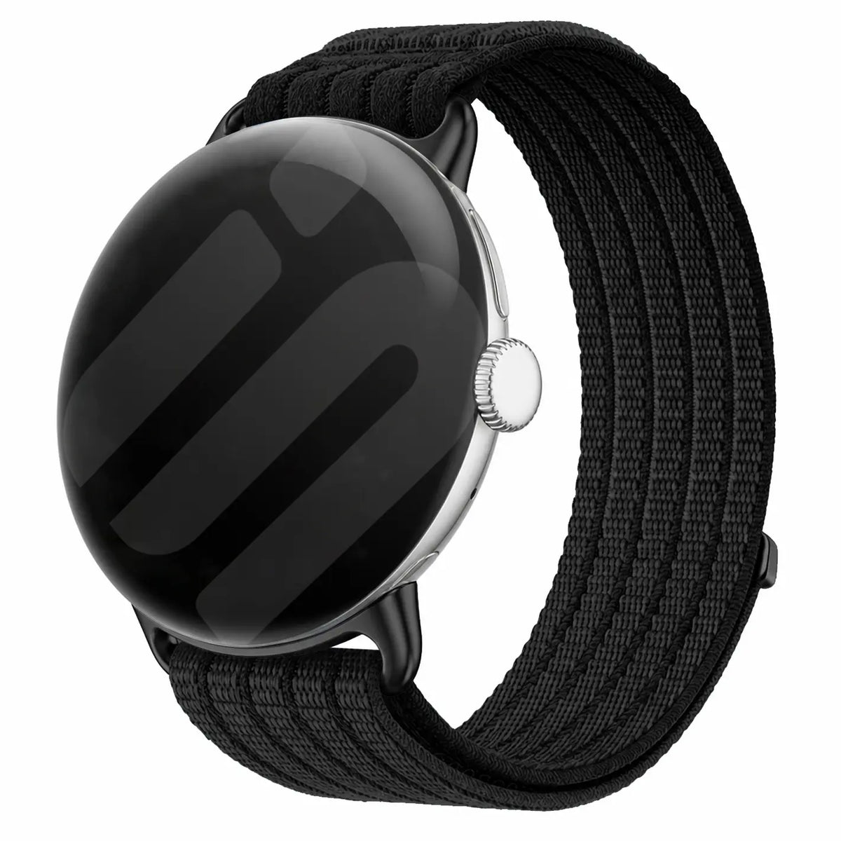 Bracelet nylon ultra fine Google Pixel Watch 5 - 45mm (noir)