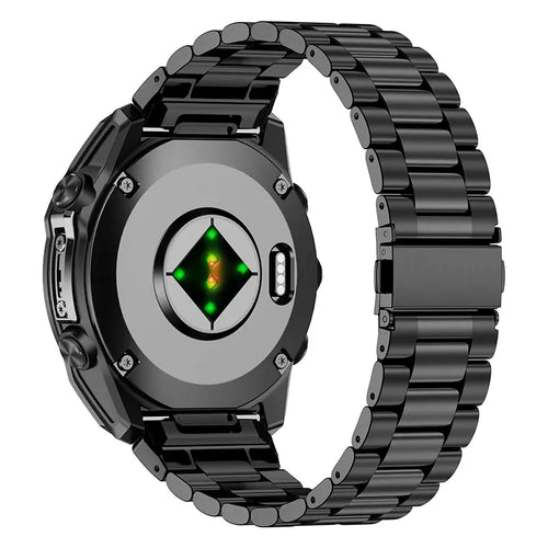 Garmin Fenix 5s/6s Premium Steel Strap (Black)