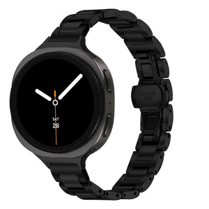 Bracelet acier fin Samsung Galaxy Watch 8 - 40mm (noir)