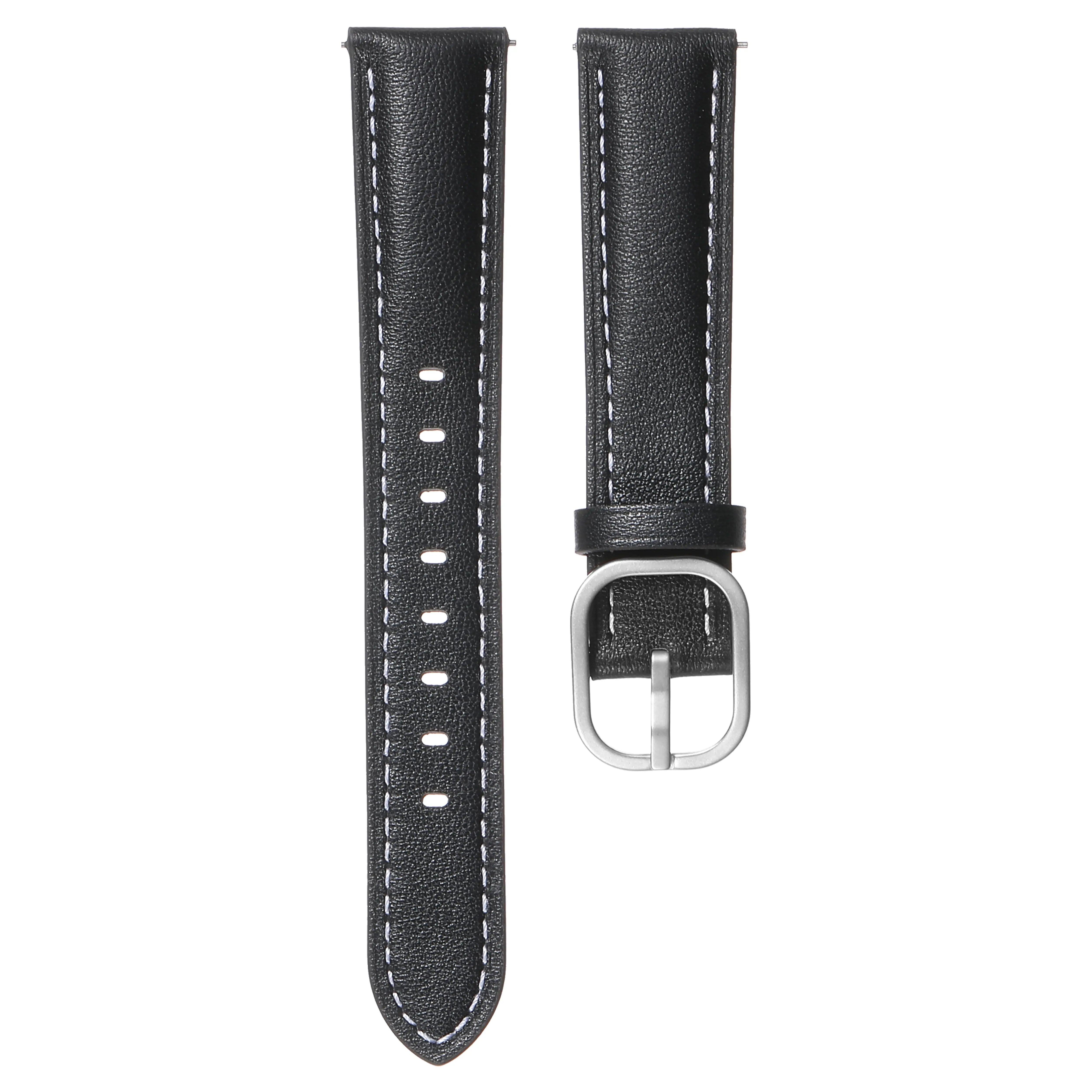 Huawei Watch 5 - 42mm Square Leather Strap (Black)