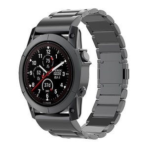 Bracelet titane magnétique Garmin Instinct (noir)