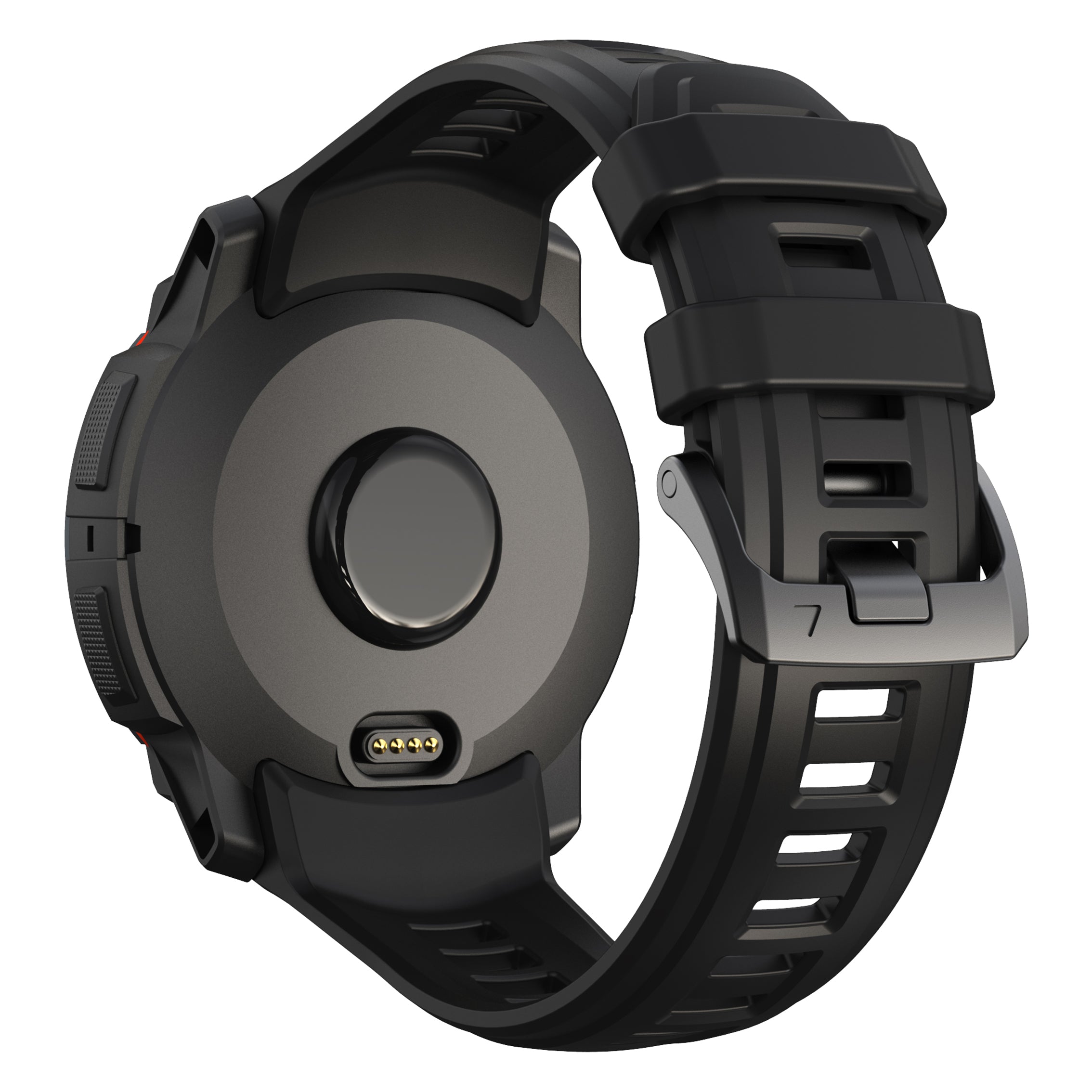 Bracelet silicone 'perfect fit' Garmin Instinct 3 - 50mm (noir)