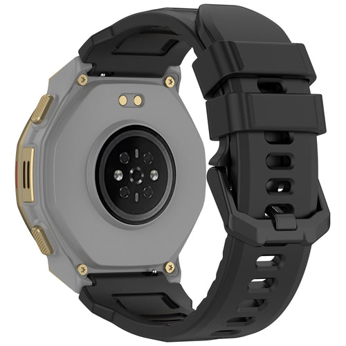 Bracelet silicone Amazfit T-Rex 3 Pro - 44mm (noir)