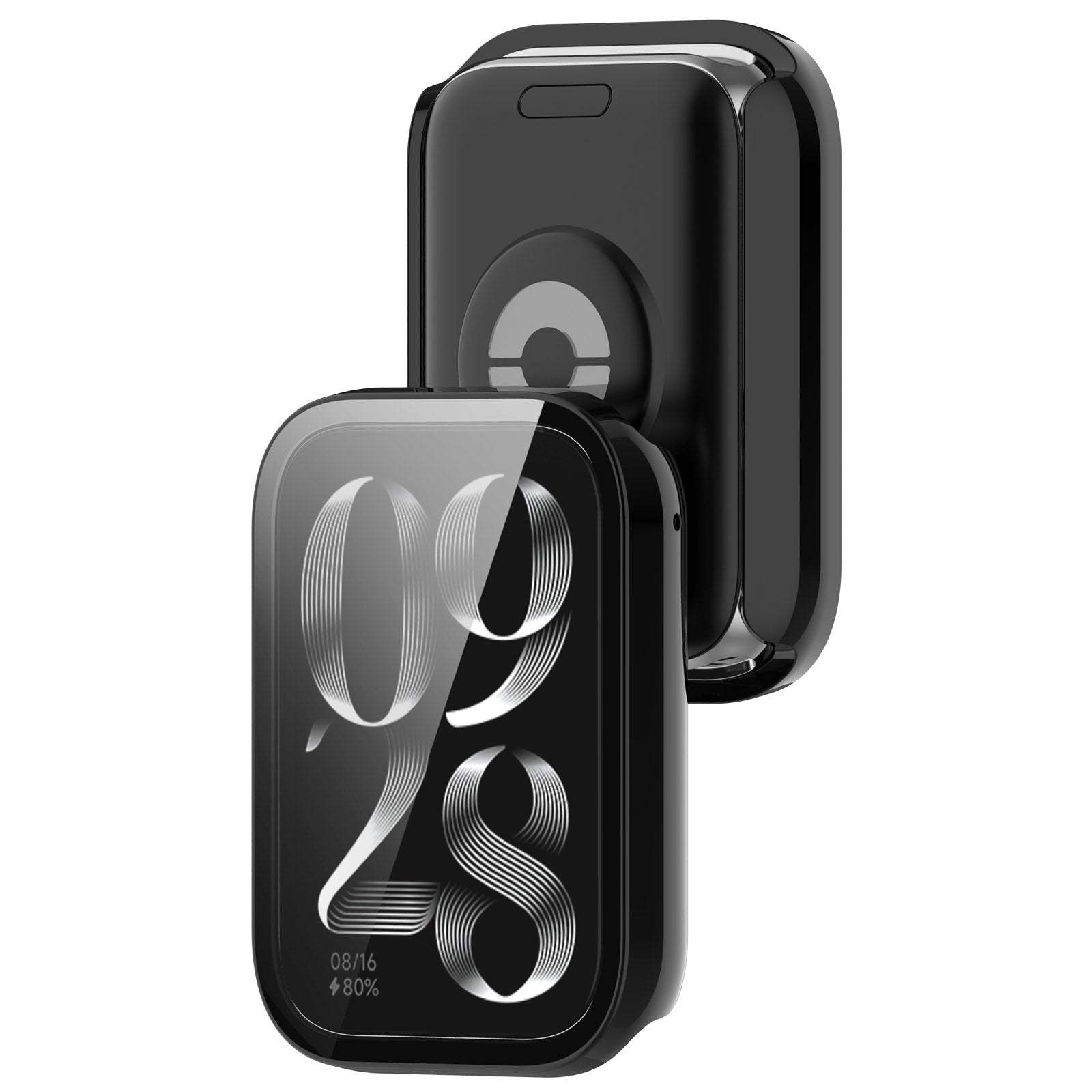 Xiaomi Smart Band 10 Pro PC Case with Glass (Black)