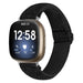 Fitbit Versa 4 Elastic Strap (Black)