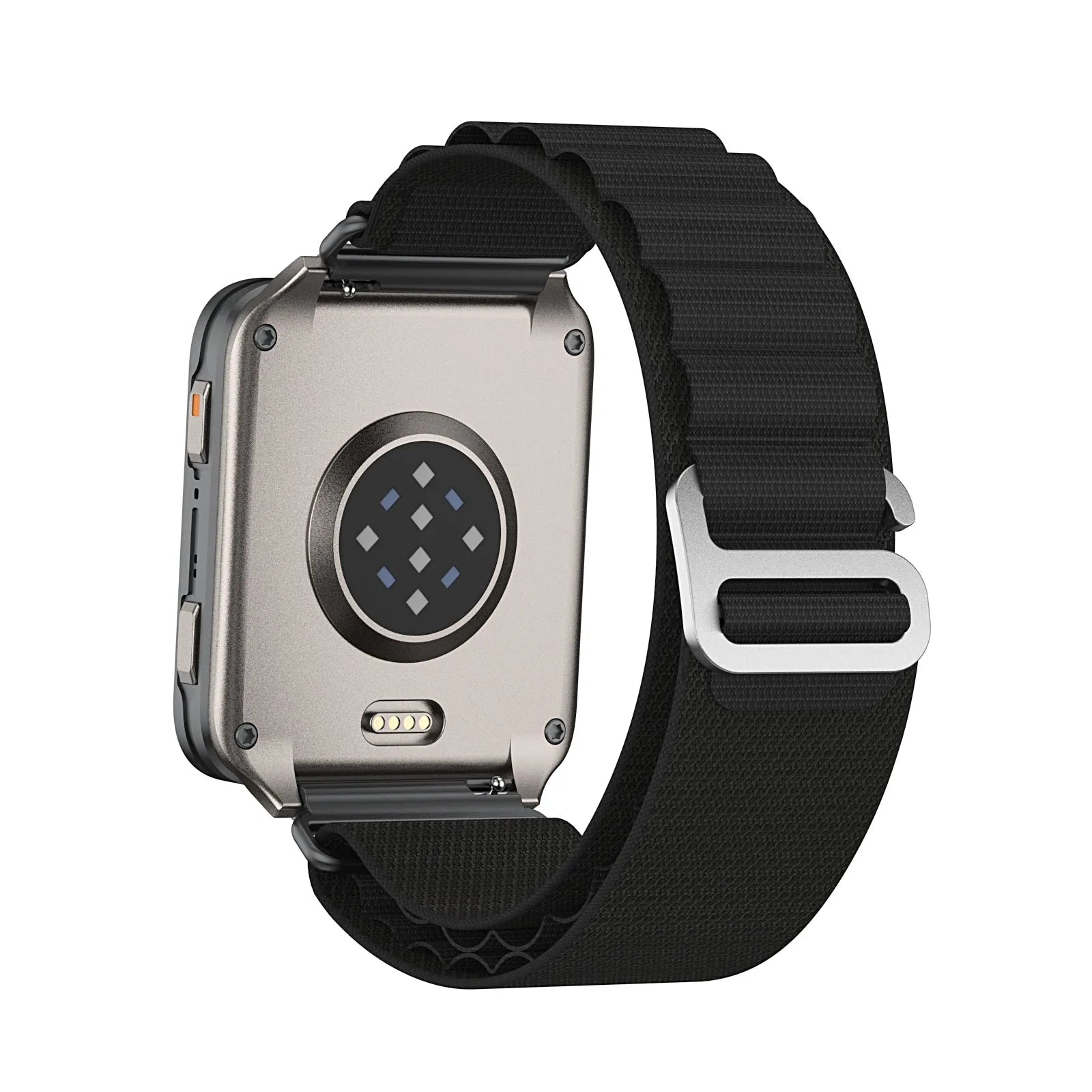 Bracelet nylon Alpine Coros Apex 4 - 46mm (noir)