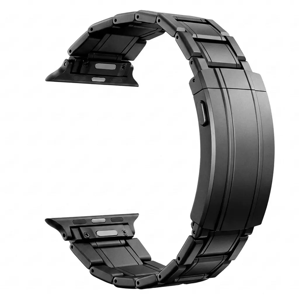 Apple Watch Adjustable Titanium Strap (Black)