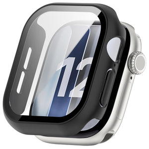 Apple Watch 12 - 46mm PC Case with Glass (Black)