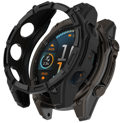 Coque TPU résistante Garmin Quatix 8 - 51mm (noir)