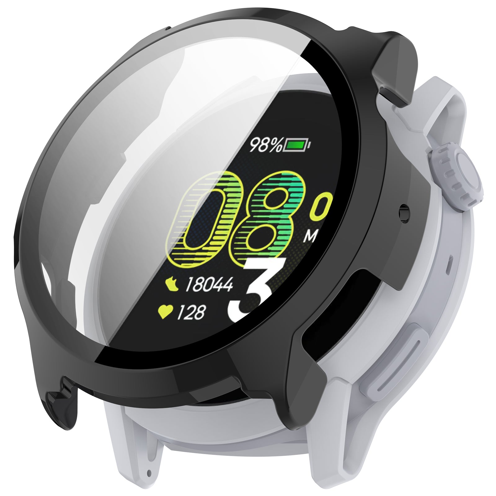 Coros Pace 4 PC Case with Glass (Black)