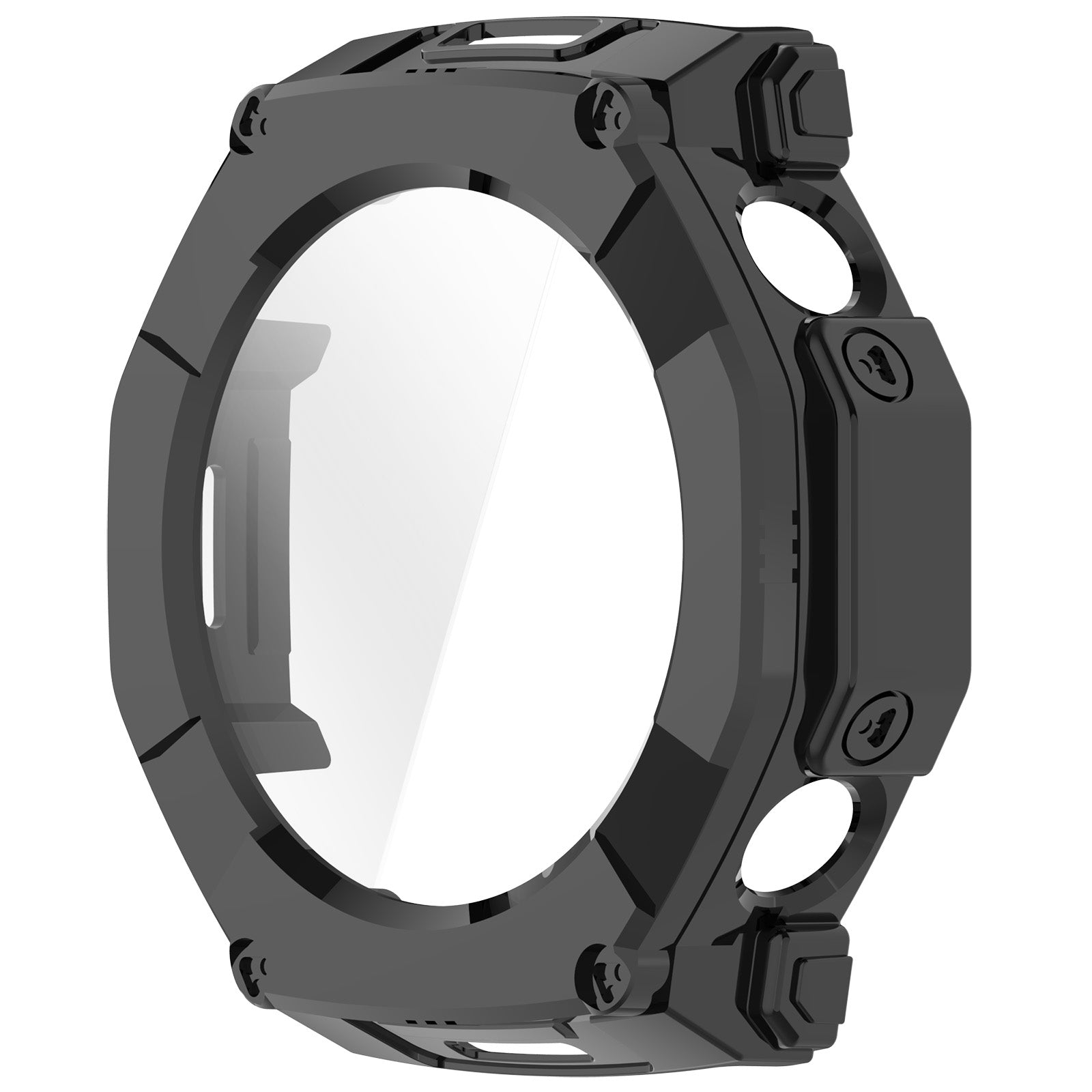 Coque PC en verre Amazfit T-Rex Ultra 2 (noir)