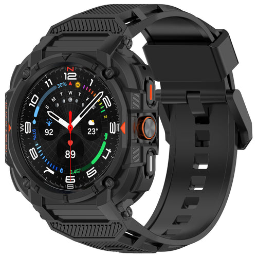 Samsung Galaxy Watch Ultra 2 TPU Strap with Frame (Black)