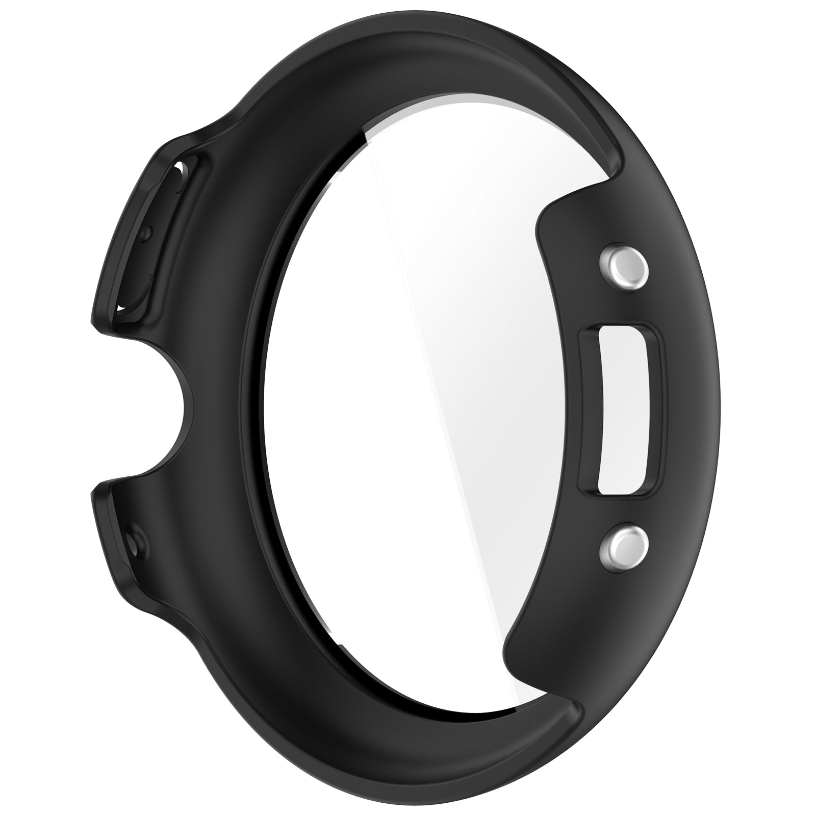 Google Pixel Watch 4 - 45mm Hard Case with Glass (Black)