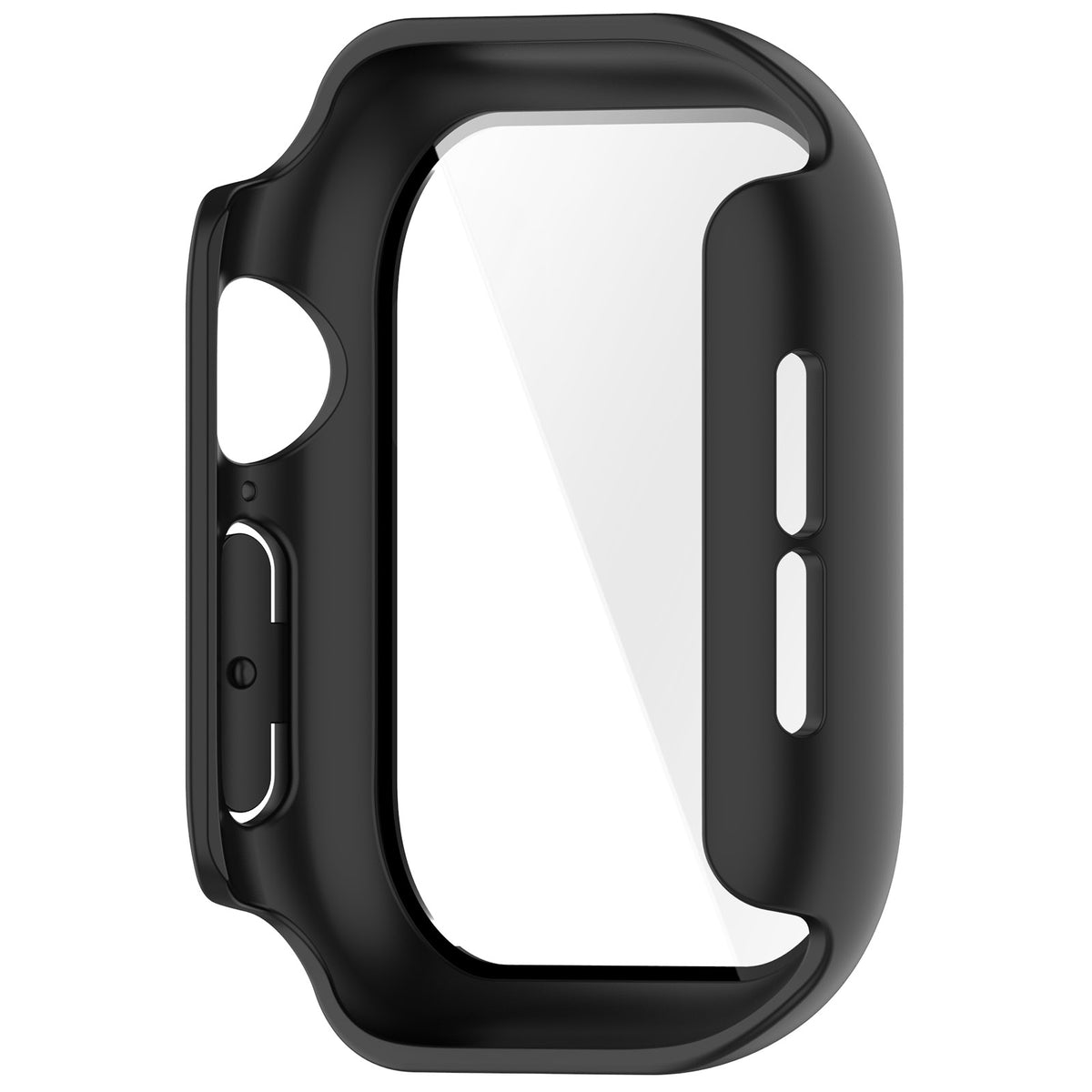 Apple Watch 12 - 46mm PC Case with Glass (Black)