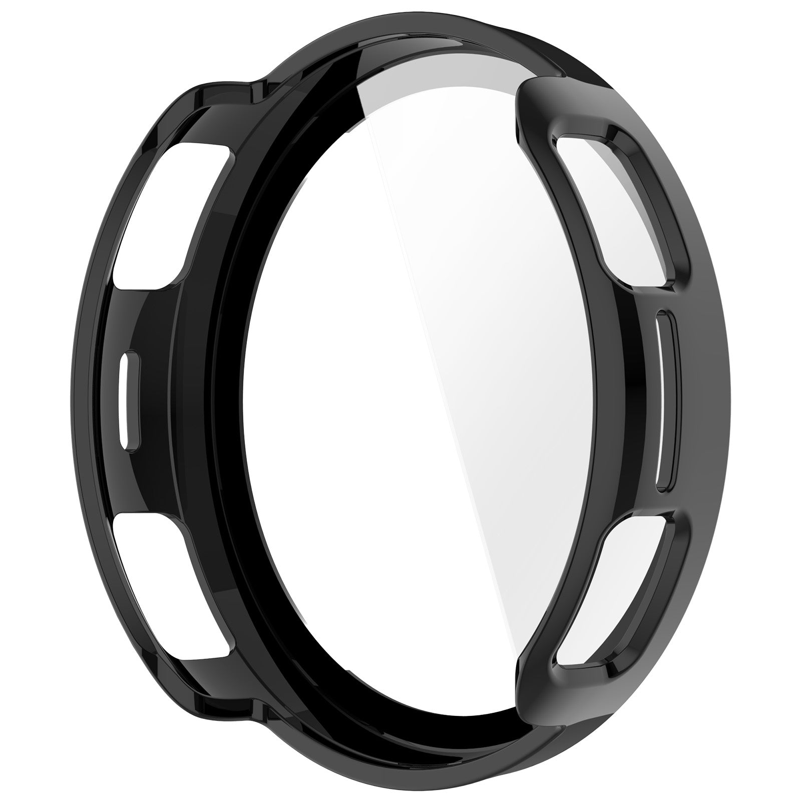 Coque PC en verre Amazfit Active 3 Premium (noir)