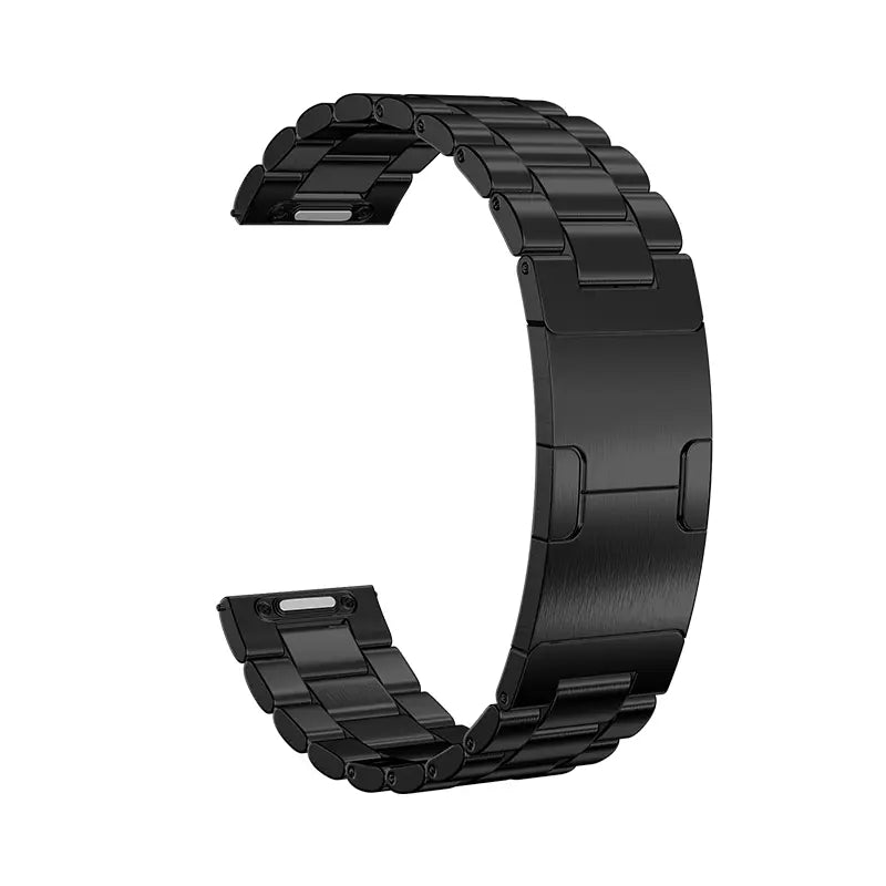 Bracelet acier 'One Push' Amazfit Active Max (noir)