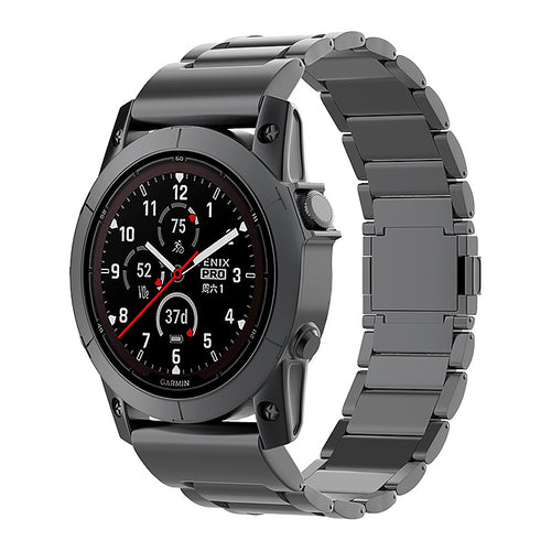 Bracelet titane magnétique Garmin Fenix 8 - 47mm (noir)