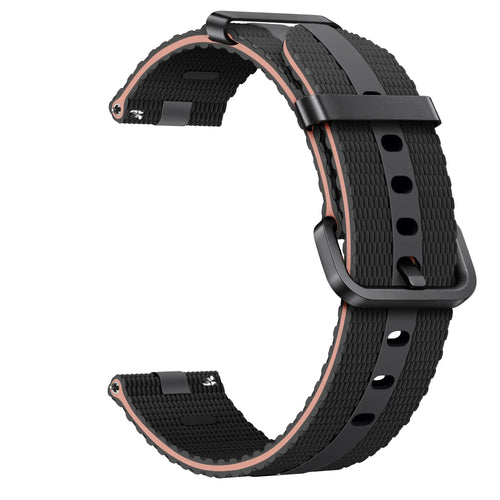 ICE Smart 2.0 Round 1.20 Silicone Active Strap (Black/Light Pink)